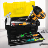 Maxbell Portable Tool Box Multifunction Anti-fall Case Maintenance Car Mechanics 12 inch