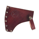Maxbell 2xPU Leather Axe Hatchet Blade Cover Axe Head Sheath Case Belt Holster