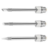 3 Pieces Soldering Iron Tips Soldering Head Welding Rework Repair Tools B