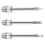 3 Pieces Soldering Iron Tips Soldering Head Welding Rework Repair Tools B