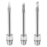 3 Pieces Soldering Iron Tips Soldering Head Welding Rework Repair Tools B