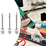 3 Pieces Soldering Iron Tips Soldering Head Welding Rework Repair Tools B