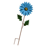 Maxbell 2pcs Garden Sunflower Wind Spinner Flower Sculpture for Patio Decoration