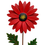 Maxbell 2x Garden Sunflower Wind Spinner Flower Sculpture for Backyard Decor
