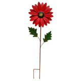 Maxbell 2x Garden Sunflower Wind Spinner Flower Sculpture for Backyard Decor