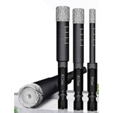 Maxbell Diamond Dry Drill Bit Set for Stone Porcelain Granite 10MM+8MM
