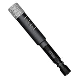 Maxbell Diamond Dry Drill Bit Set for Stone Porcelain Granite 12MM+10MM