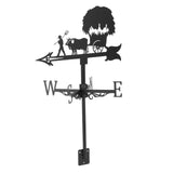 Maxbell 2pcs Weather Vane Farm Scene Roof Mount for Backyard Garden