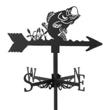 Maxbell 2 Pieces Weather Vane Farm Scene Roof Mount for Backyard Garden