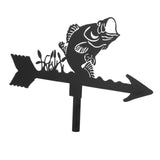Maxbell 2 Pieces Weather Vane Farm Scene Roof Mount for Backyard Garden