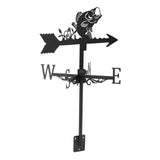 Maxbell 2 Pieces Weather Vane Farm Scene Roof Mount for Backyard Garden