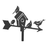 Maxbell 2 Pieces Weather Vane Farm Scene Roof Mount for Backyard Garden
