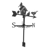Maxbell 2 Pieces Weather Vane Farm Scene Roof Mount for Backyard Garden