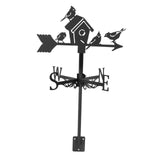 Maxbell 2 Pieces Weather Vane Farm Scene Roof Mount for Backyard Garden