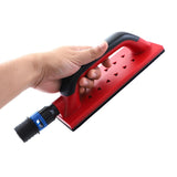 Maxbell Dust-Free Sanding Block Sandpaper Holder Dust Extraction for Polishing 5 inch