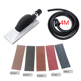 Maxbell Dust-Free Sanding Block Sandpaper Holder Dust Extraction for Polishing 5 inch