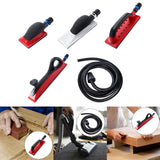 Maxbell Dust-Free Sanding Block Sandpaper Holder Dust Extraction for Polishing 5 inch