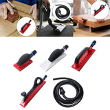 Maxbell Dust-Free Sanding Block Sandpaper Holder Dust Extraction for Polishing 5 inch