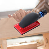 Maxbell Dust-Free Sanding Block Sandpaper Holder Dust Extraction for Polishing 5 inch
