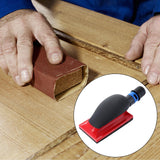 Maxbell Dust-Free Sanding Block Sandpaper Holder Dust Extraction for Polishing 5 inch