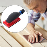 Maxbell Dust-Free Sanding Block Sandpaper Holder Dust Extraction for Polishing 5 inch