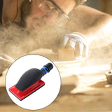 Maxbell Dust-Free Sanding Block Sandpaper Holder Dust Extraction for Polishing 5 inch