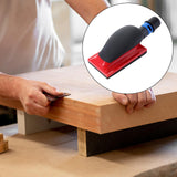 Maxbell Dust-Free Sanding Block Sandpaper Holder Dust Extraction for Polishing 5 inch