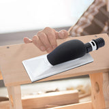 Maxbell Dust-Free Sanding Block Sandpaper Holder Dust Extraction for Polishing 8 inch
