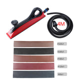 Maxbell Dust-Free Sanding Block Sandpaper Holder Dust Extraction for Polishing 4m Hose