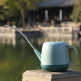 1L Watering Can Watering Tool Watering Jar for Garden Indoor Outdoor Blue