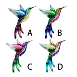 Maxbell 2x Hummingbird Wall Art Bird Wall Art Sculpture for Door Living Room