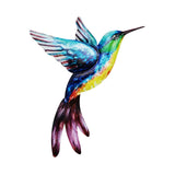 Maxbell 2 Pieces Hummingbird Wall Art Bird Wall Art Sculpture for Door Living Room