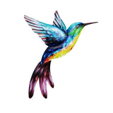 Maxbell 2 Pieces Hummingbird Wall Art Bird Wall Art Sculpture for Door Living Room