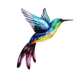 Maxbell 2pcs Hummingbird Wall Art Bird Wall Art Sculpture for Door Living Room