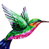 Maxbell 2 Pieces Hummingbird Wall Art Bird Wall Art Sculpture for Door Living Room
