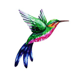 Maxbell 2 Pieces Hummingbird Wall Art Bird Wall Art Sculpture for Door Living Room