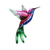Maxbell 2x Hummingbird Wall Art Bird Wall Art Sculpture for Door Living Room