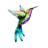 Maxbell 2pcs Hummingbird Wall Art Bird Wall Art Sculpture for Door Living Room