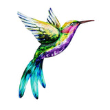 Maxbell 2pcs Hummingbird Wall Art Bird Wall Art Sculpture for Door Living Room