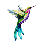Maxbell 2pcs Hummingbird Wall Art Bird Wall Art Sculpture for Door Living Room