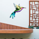 Maxbell 2pcs Hummingbird Wall Art Bird Wall Art Sculpture for Door Living Room