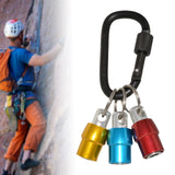 Maxbell 2 Set Aluminum Alloy Keychain Drill Screwdriver Bit Holder