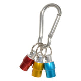 Maxbell 2 Set Aluminum Alloy Keychain Drill Screwdriver Bit Holder