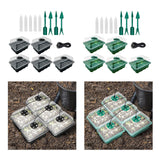 Maxbell Seed Starter Tray Hydroponic Dome Reusable Wheatgrass Starting for Indoor