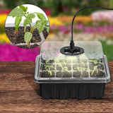 Maxbell Seed Starter Tray Hydroponic Dome Reusable Wheatgrass Starting for Indoor