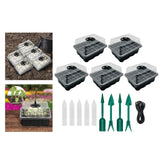 Maxbell Seed Starter Tray Hydroponic Dome Reusable Wheatgrass Starting for Indoor