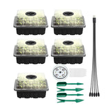 Maxbell Seed Starter Tray Hydroponic Dome Reusable Wheatgrass Starting for Indoor