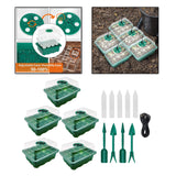 Maxbell Seed Starter Tray Hydroponic Dome Reusable Wheatgrass Starting for Indoor