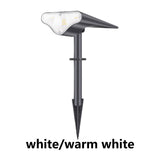 Maxbell Solar Landscape Spotlights 15LED Outdoor Garden Waterproof Lamp White