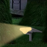 Maxbell Solar Landscape Spotlights 15LED Outdoor Garden Waterproof Lamp Warm white